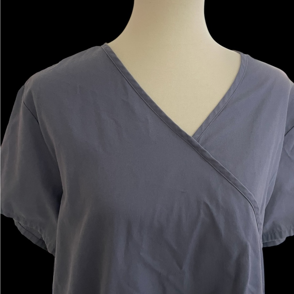 SB Scrubs Blue‎ Gray Scrubs Top in XL - Picture 3 of 8